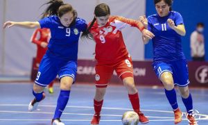 На "CAFA Womenʼs Futsal Championship-2022" первый круг завершили на 2 месте.
