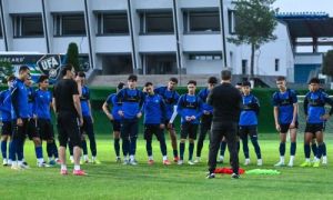 Сборная Узбекистана U23 провела товарищеский матч против «Хорезма»