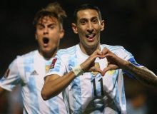 Ди Мариянинг ягона голи Аргентинага Уругвай устидан ғалаба келтирди