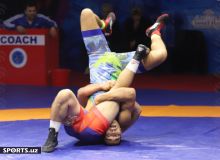 Tokyo 2020 bronze medalist Bekzod Abdurakhmonov twice-awarded at the wrestling championship of Uzbekistan (photo gallery)