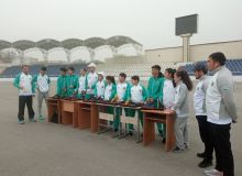 Сборная Узбекистана по современному пятиборью проводит учебно-тренировочные сборы