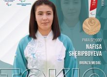 Нафиса Шерипбоева – Токио-2020 Паралимпия ўйинлари бронза медаль соҳиби!