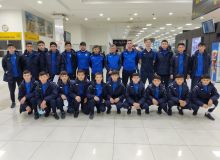 Юношеская сборная Узбекистана вылетела в Душанбе для участия в турнире CAFA U-15