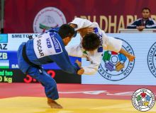 Today our judoists perform at the Grand Slam tournament