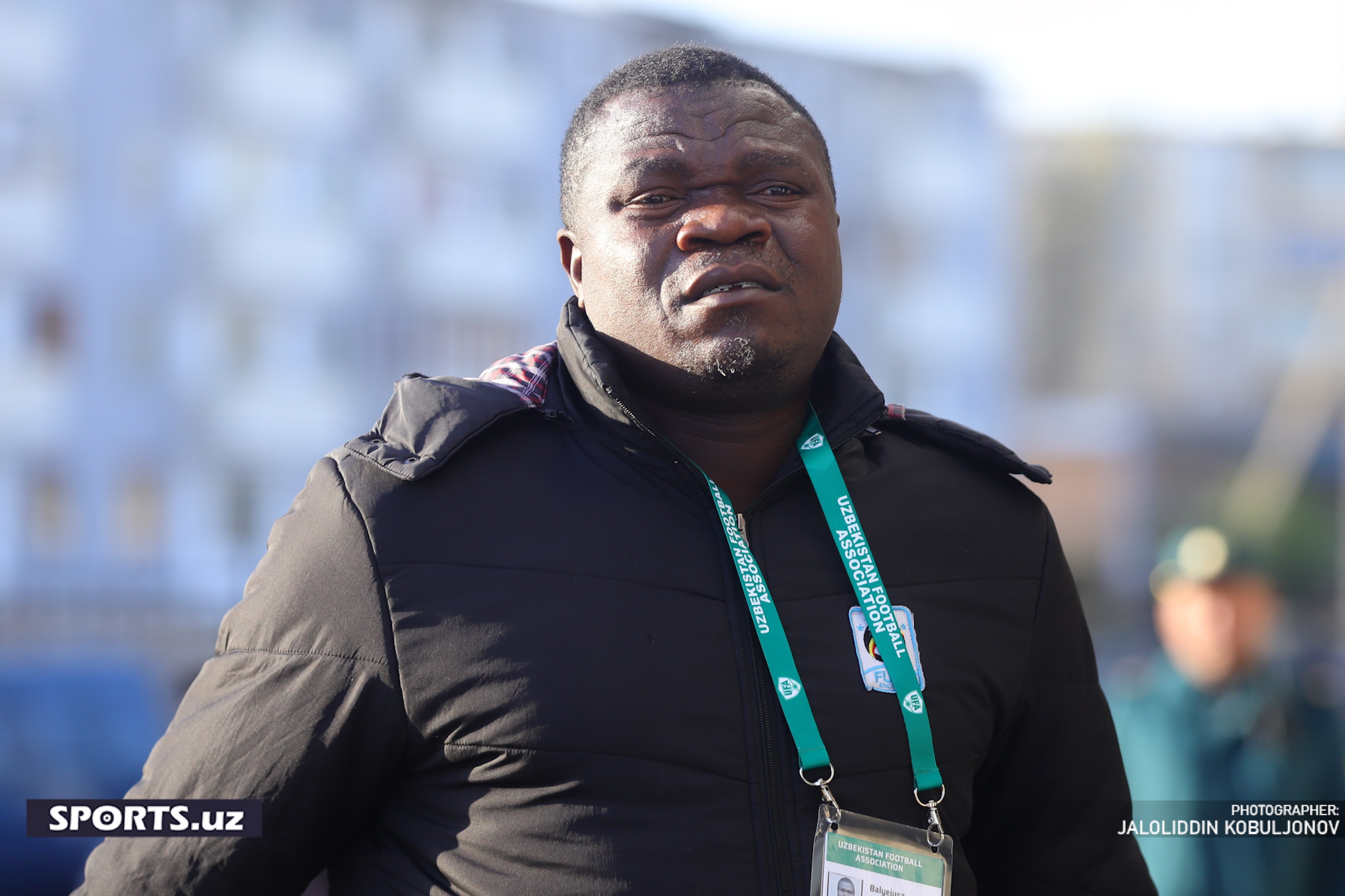 Uzbekistan - Uganda jamoalar stadionga keldi