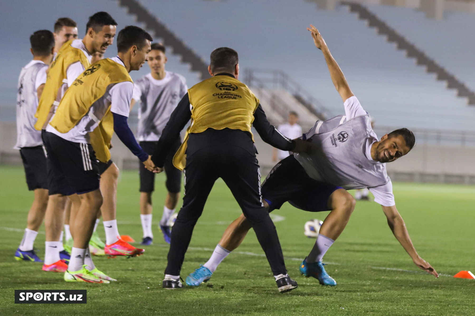 Prematch training Vs Wehdat