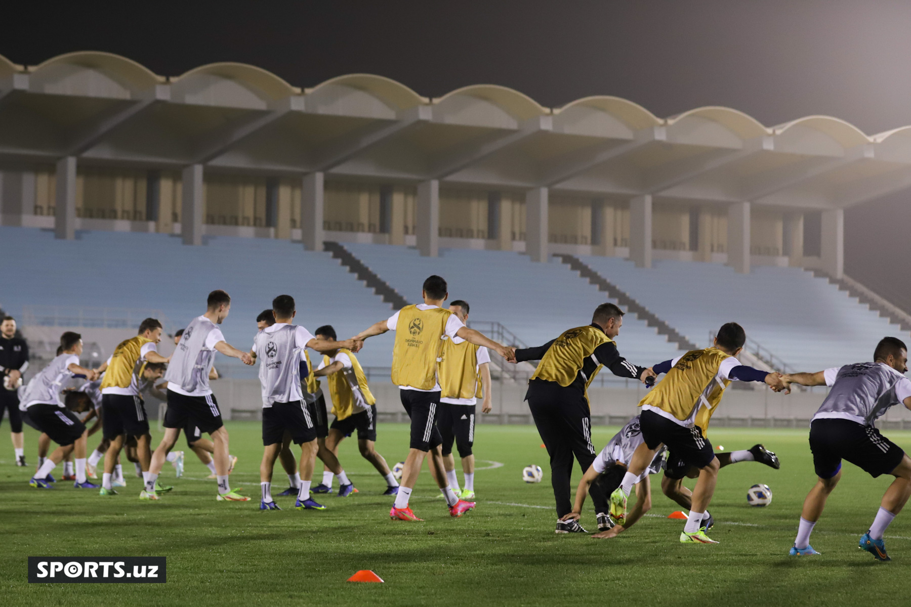 Prematch training Vs Wehdat