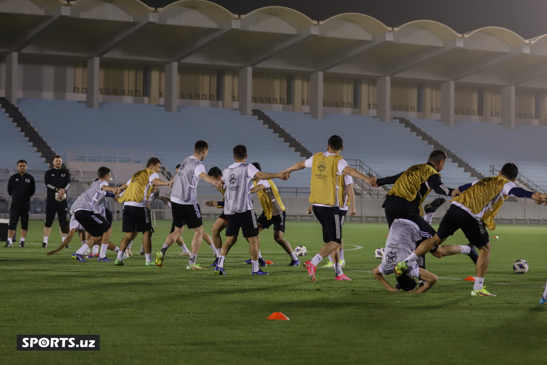 Prematch training Vs Wehdat