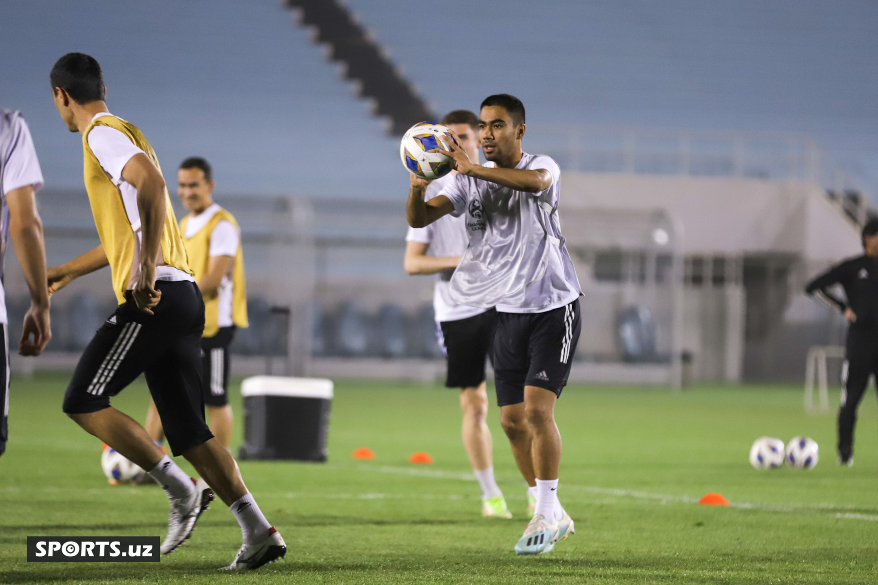 Prematch training Vs Wehdat