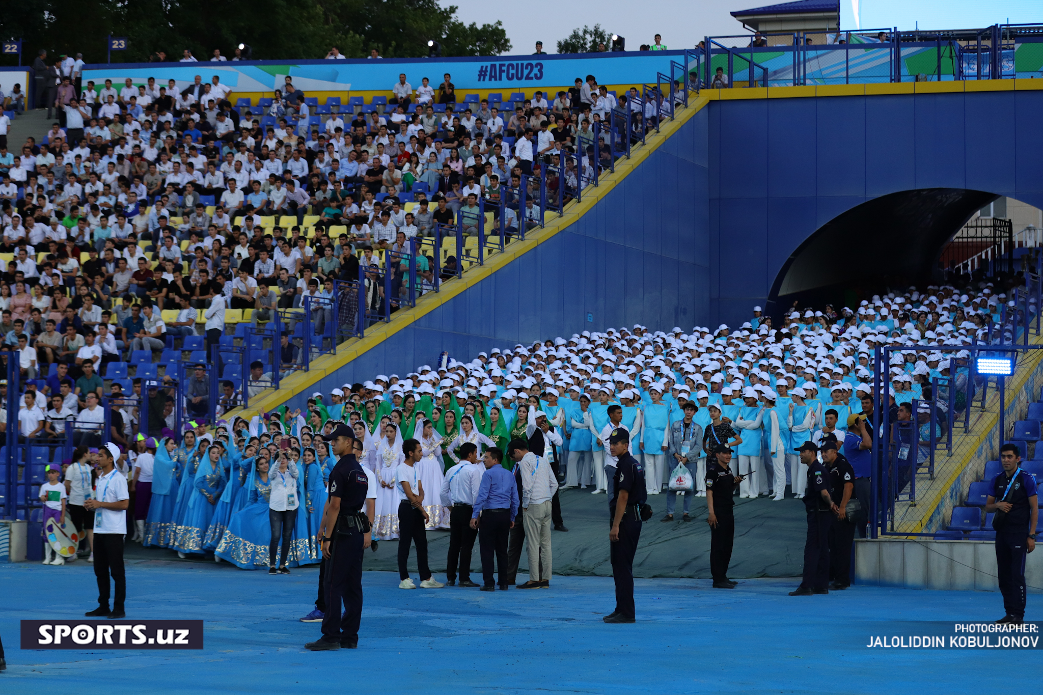Uzbekistan - Turkmenistan U23 Opening ceremony