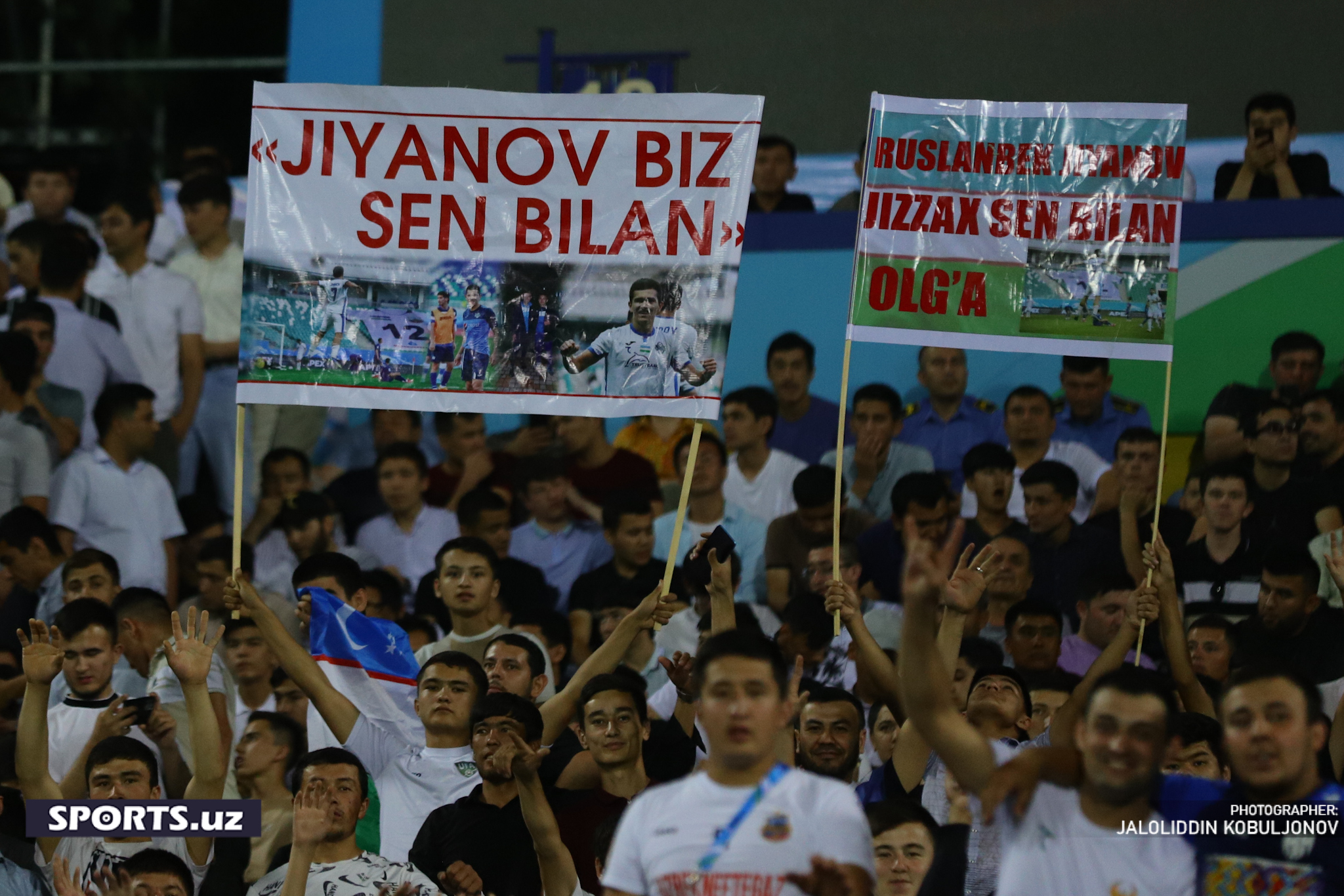 Qatar - Uzbekistan U23 fans