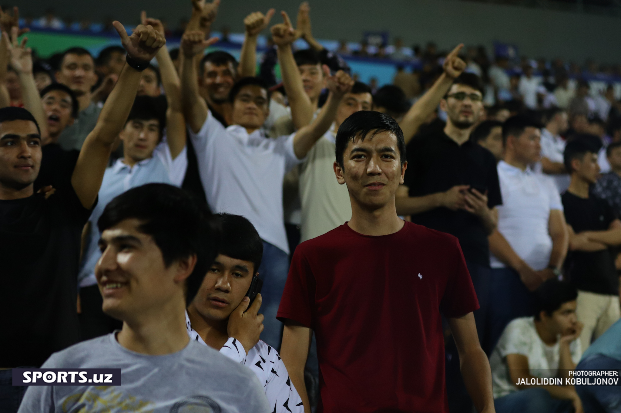 Qatar - Uzbekistan U23 fans