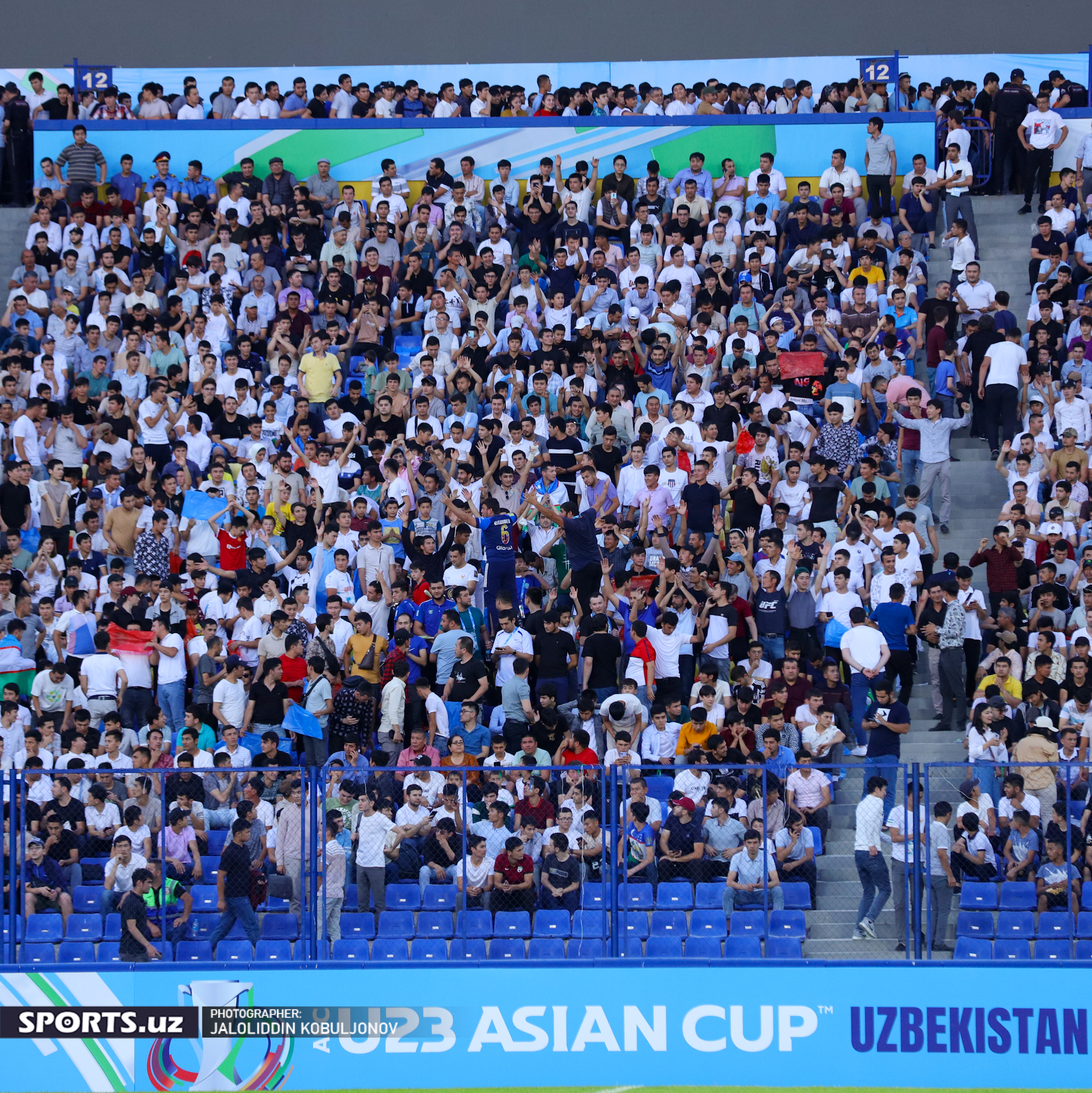 Qatar - Uzbekistan U23 fans