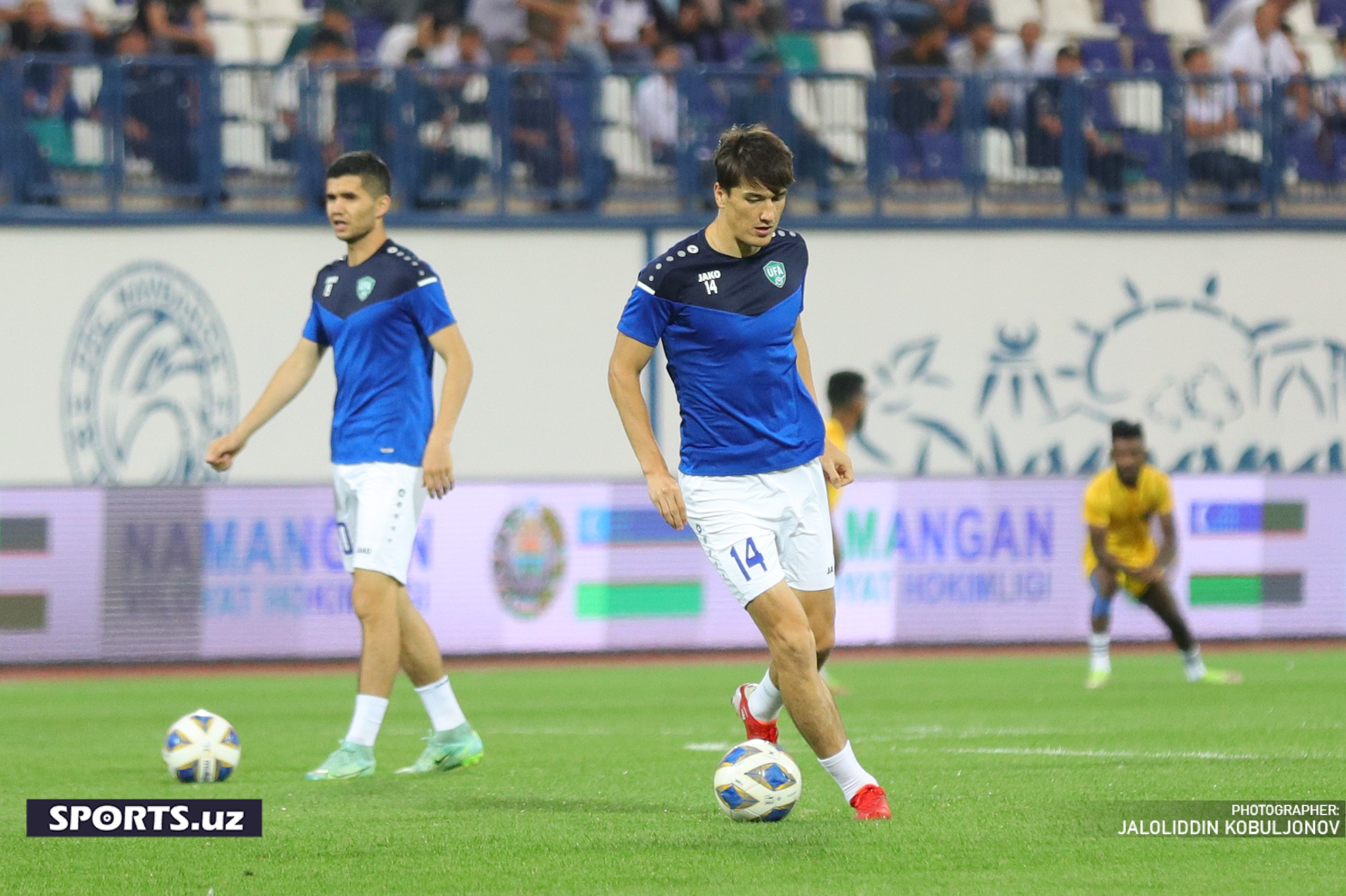 Uzbekistan - Sri Lanka pre-match trenerovka