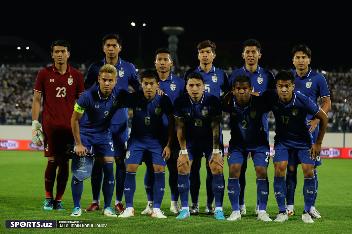 Uzbekistan - Thailand 1-half 14/6/2022