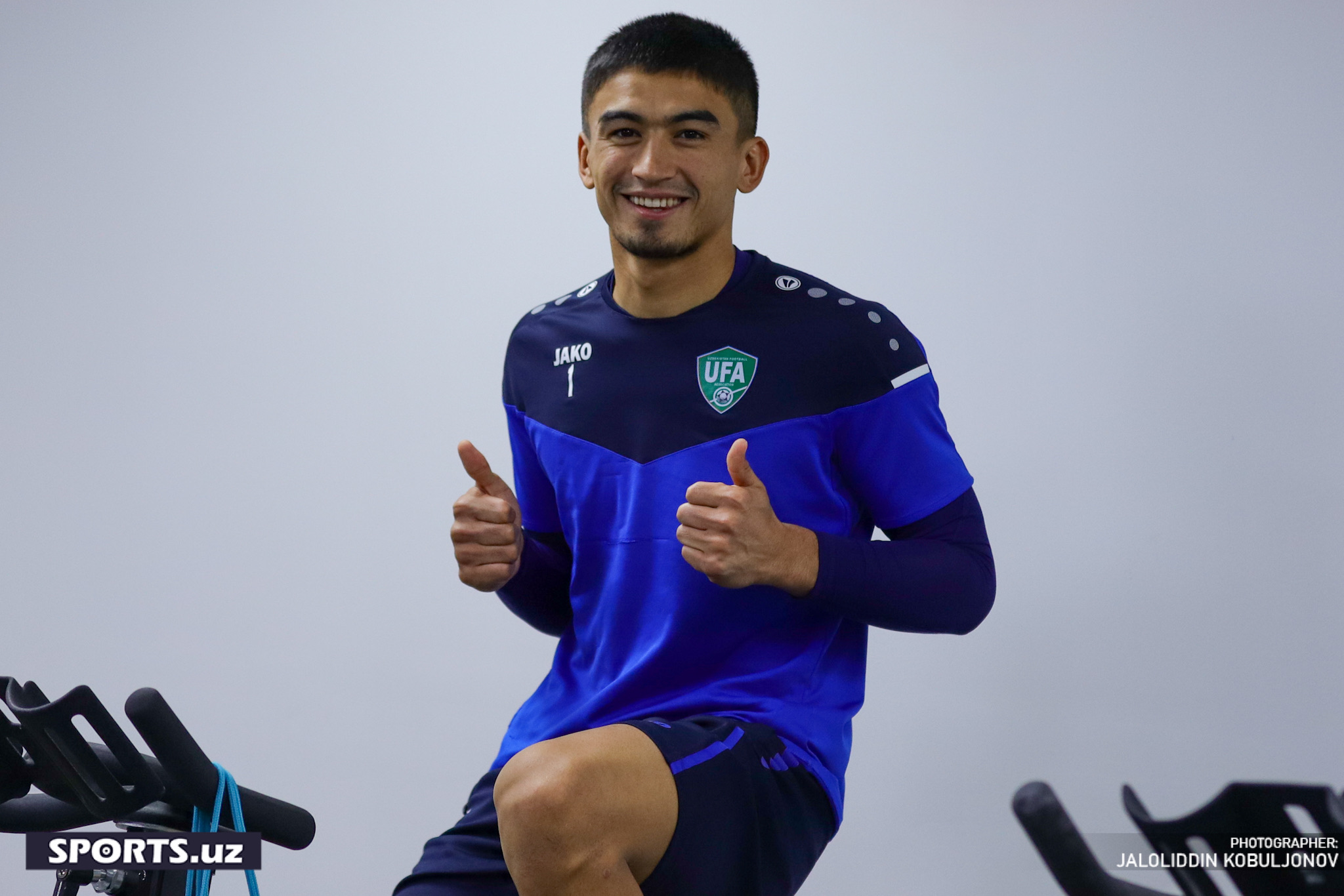 Uzbekistan U23 training