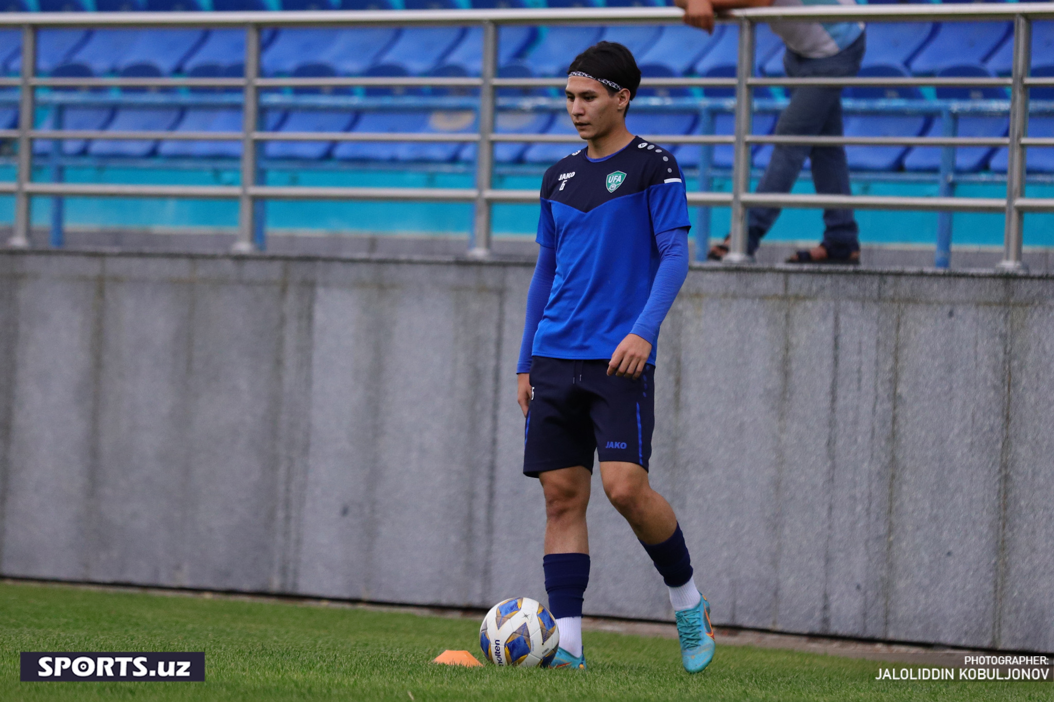 Uzbekistan U23 training