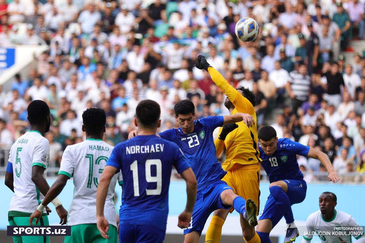 Uzbekistan - Saudi 1-half
