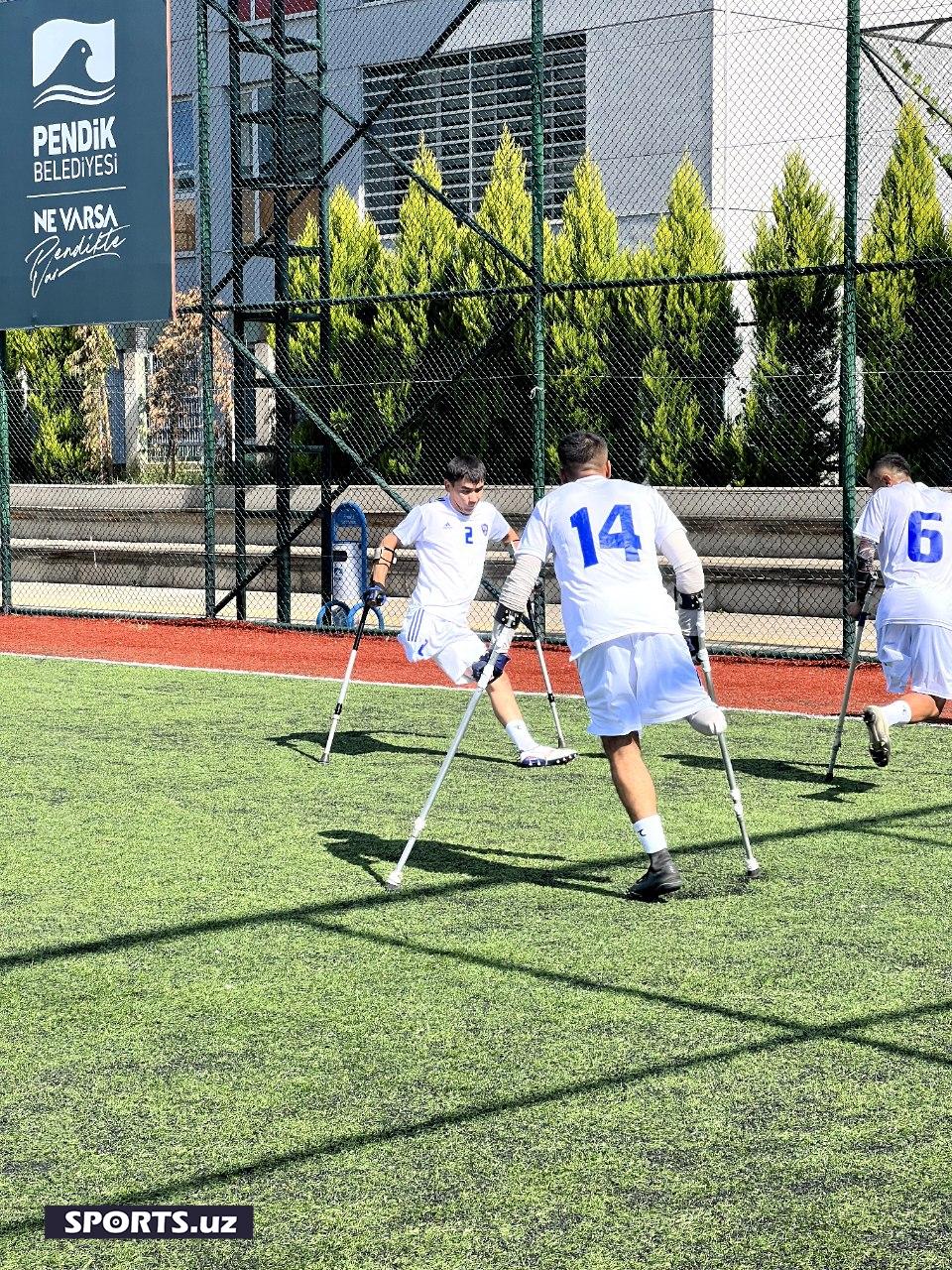 Ампутантлар машғулот