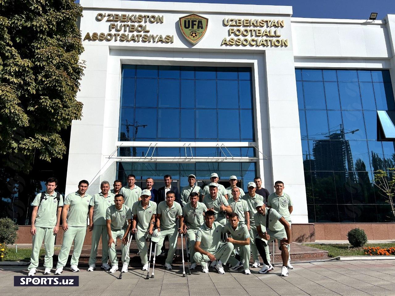 Ампутантлар машғулот