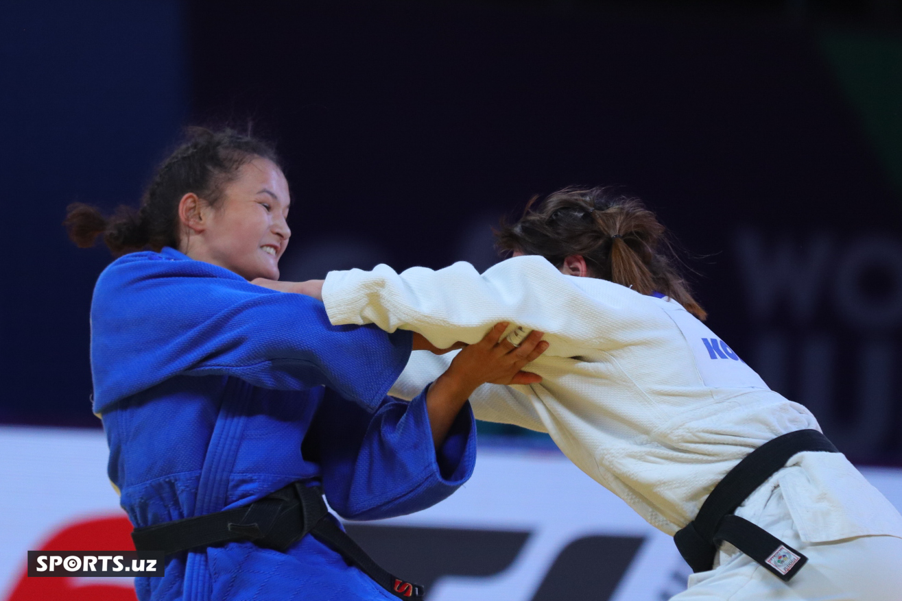 Дзюдо. Ҳалимажон Қурбонова 1-кун