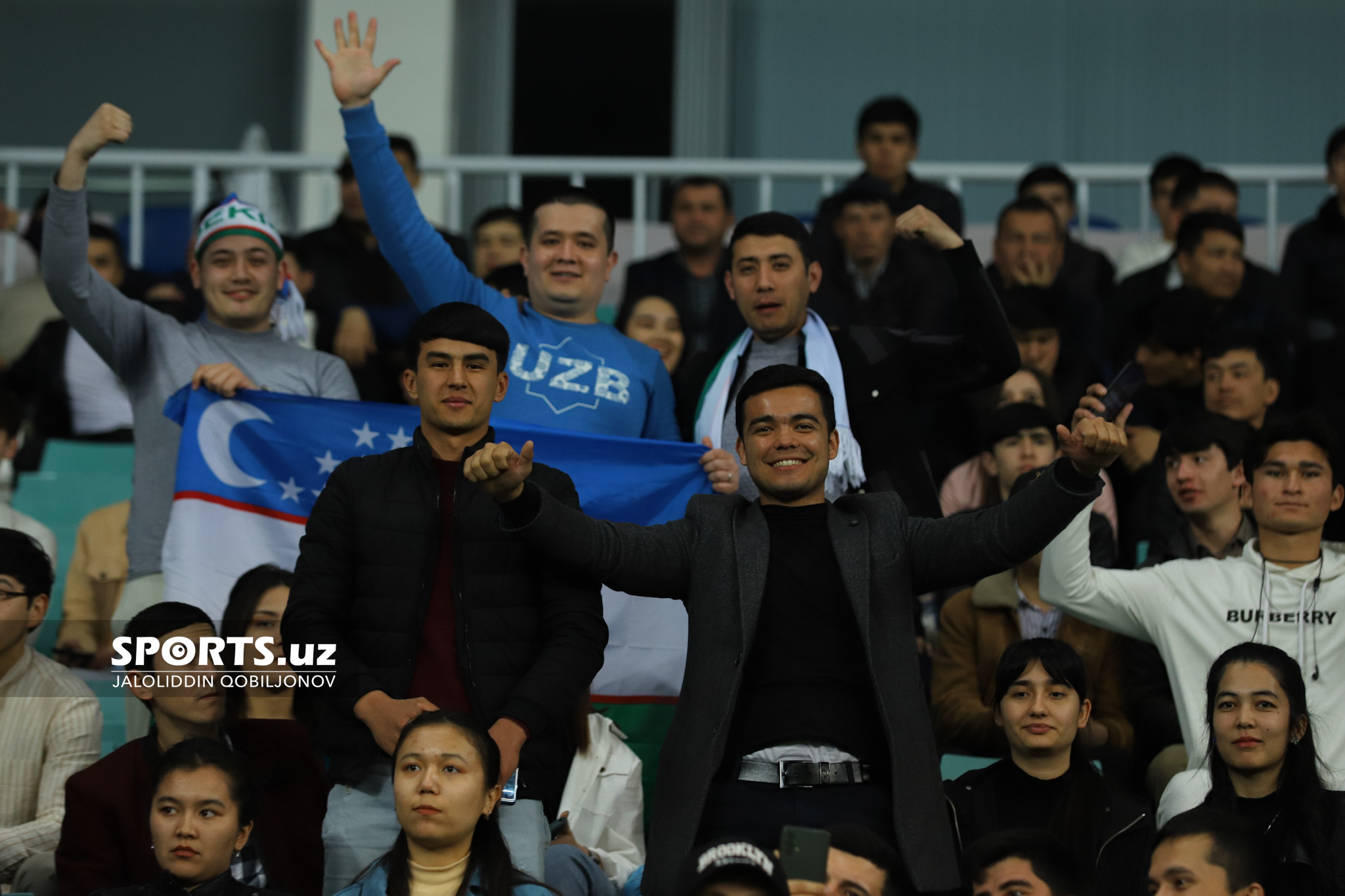 Uzbekistan - Iraq fans