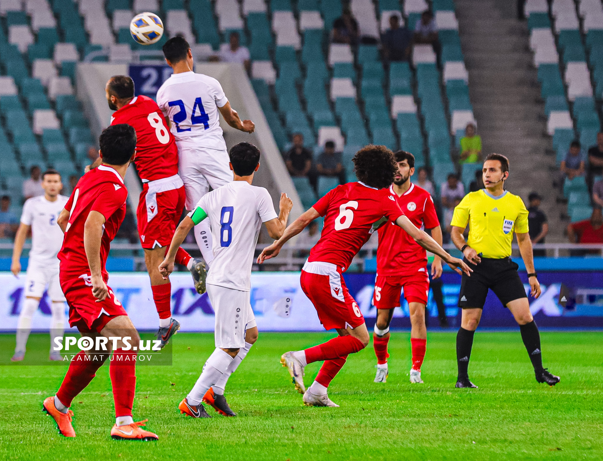 CAFA NC. Uzbekistan vs Tajikistan 5:1