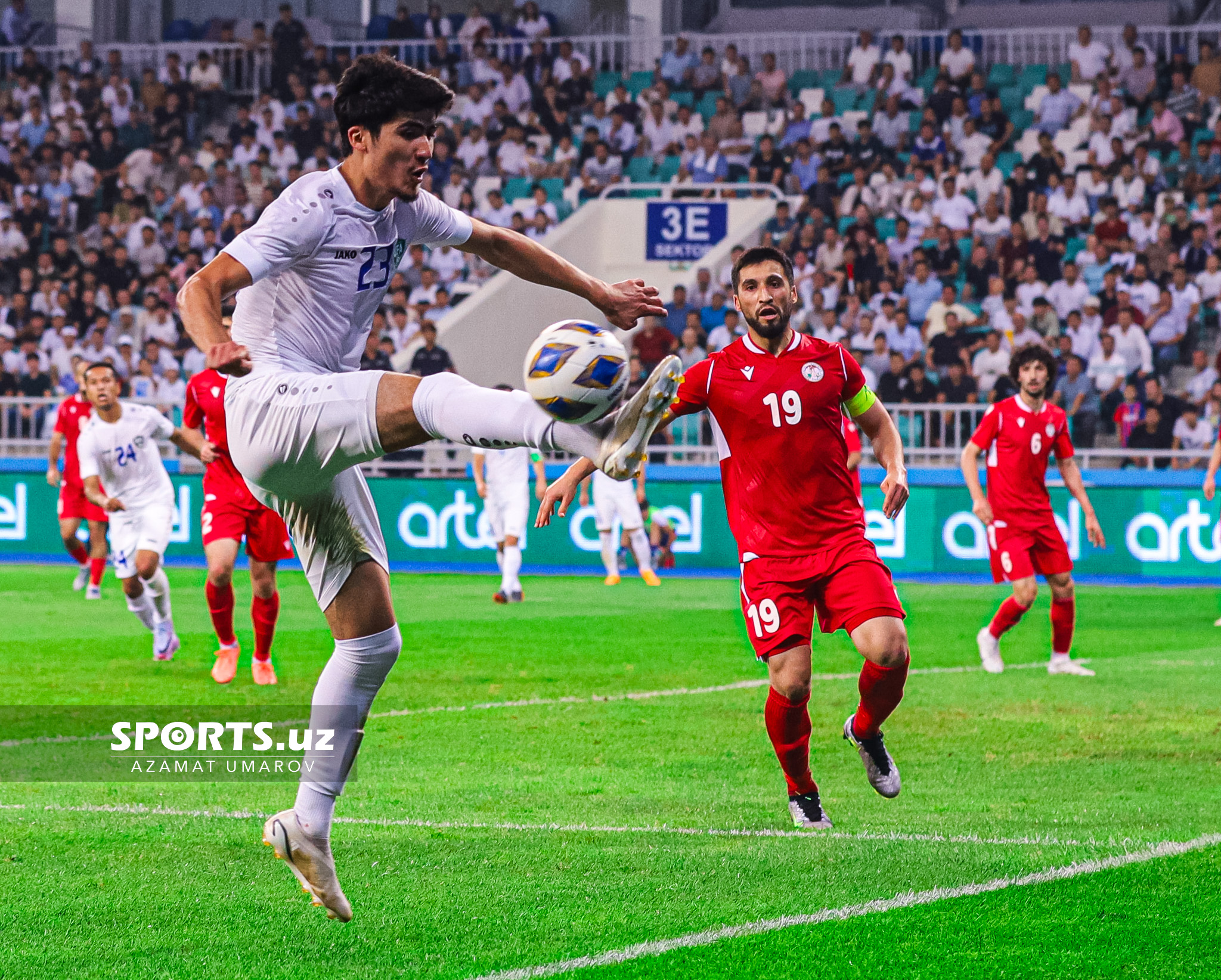 CAFA NC. Uzbekistan vs Tajikistan 5:1