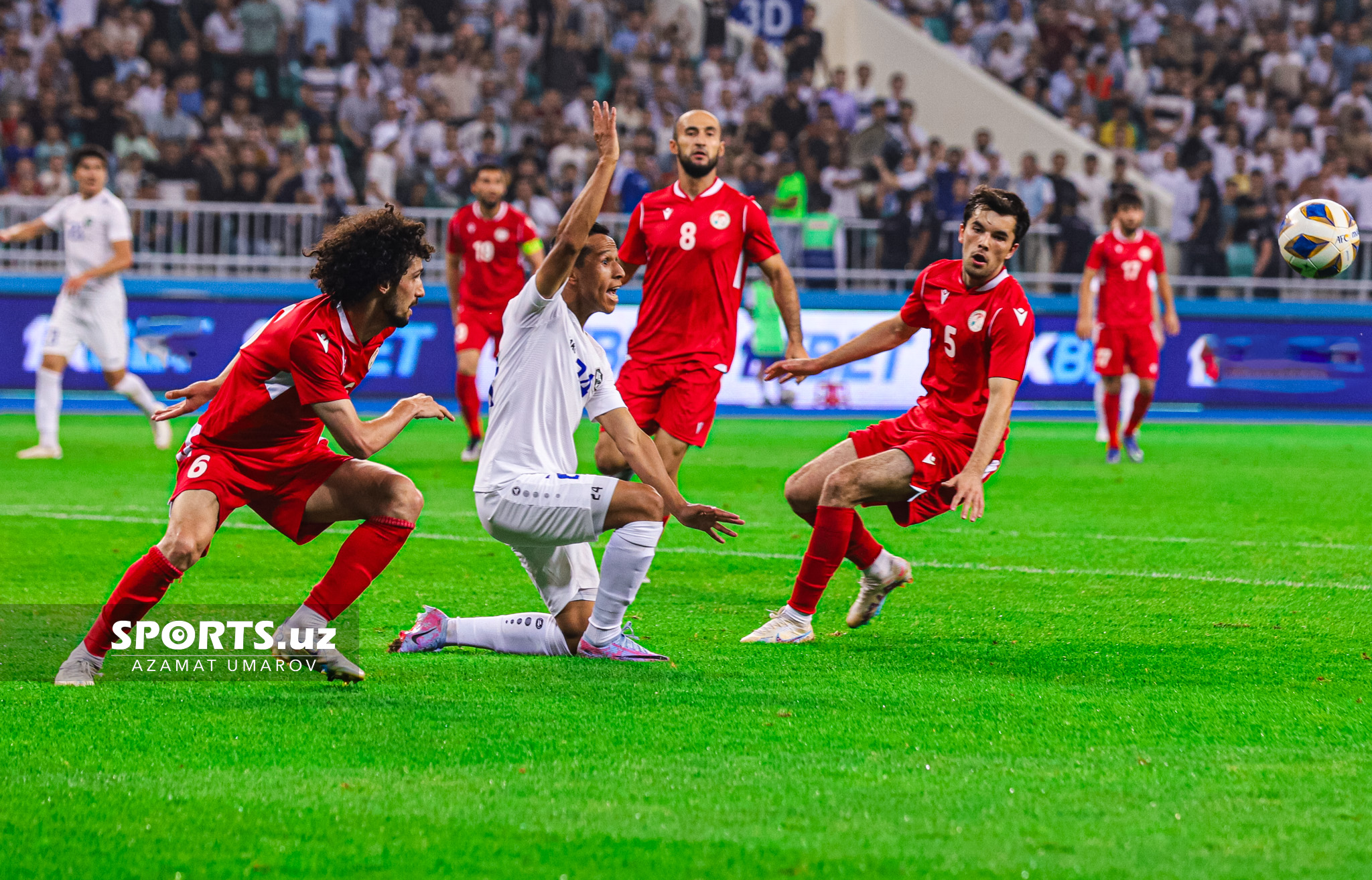 CAFA NC. Uzbekistan vs Tajikistan 5:1