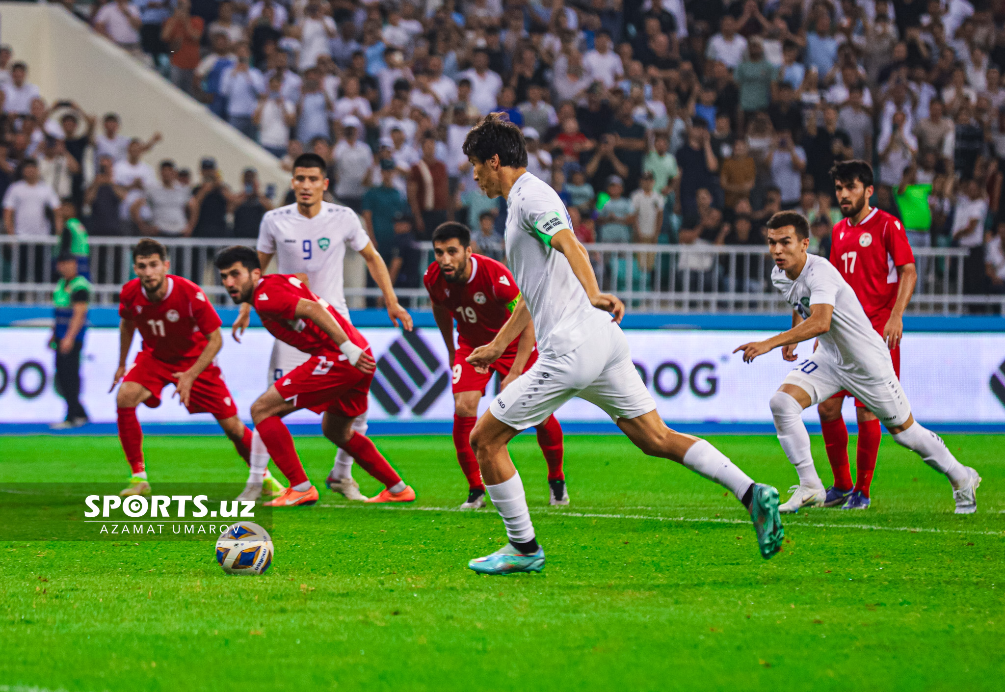 CAFA NC. Uzbekistan vs Tajikistan 5:1