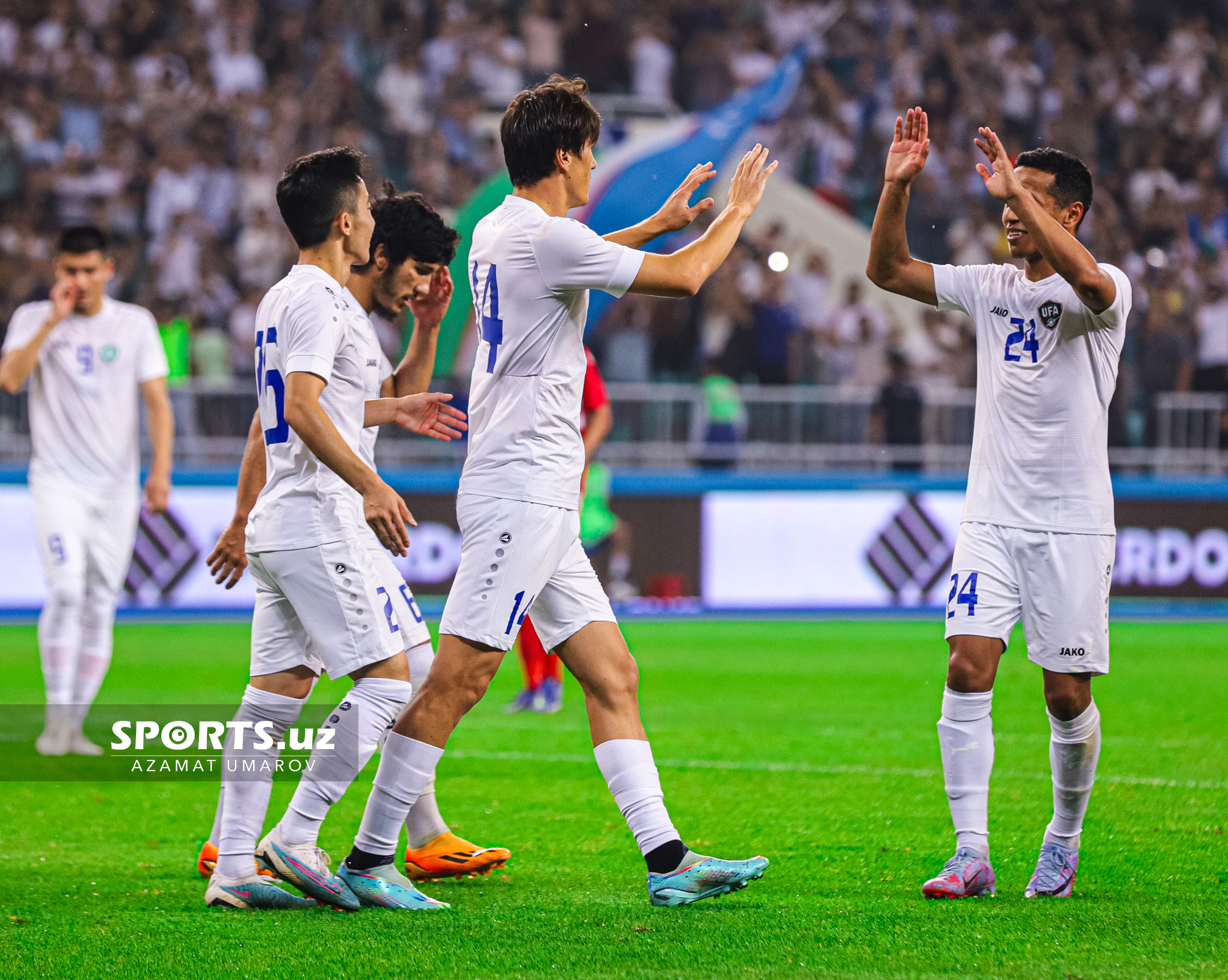 CAFA NC. Uzbekistan vs Tajikistan 5:1