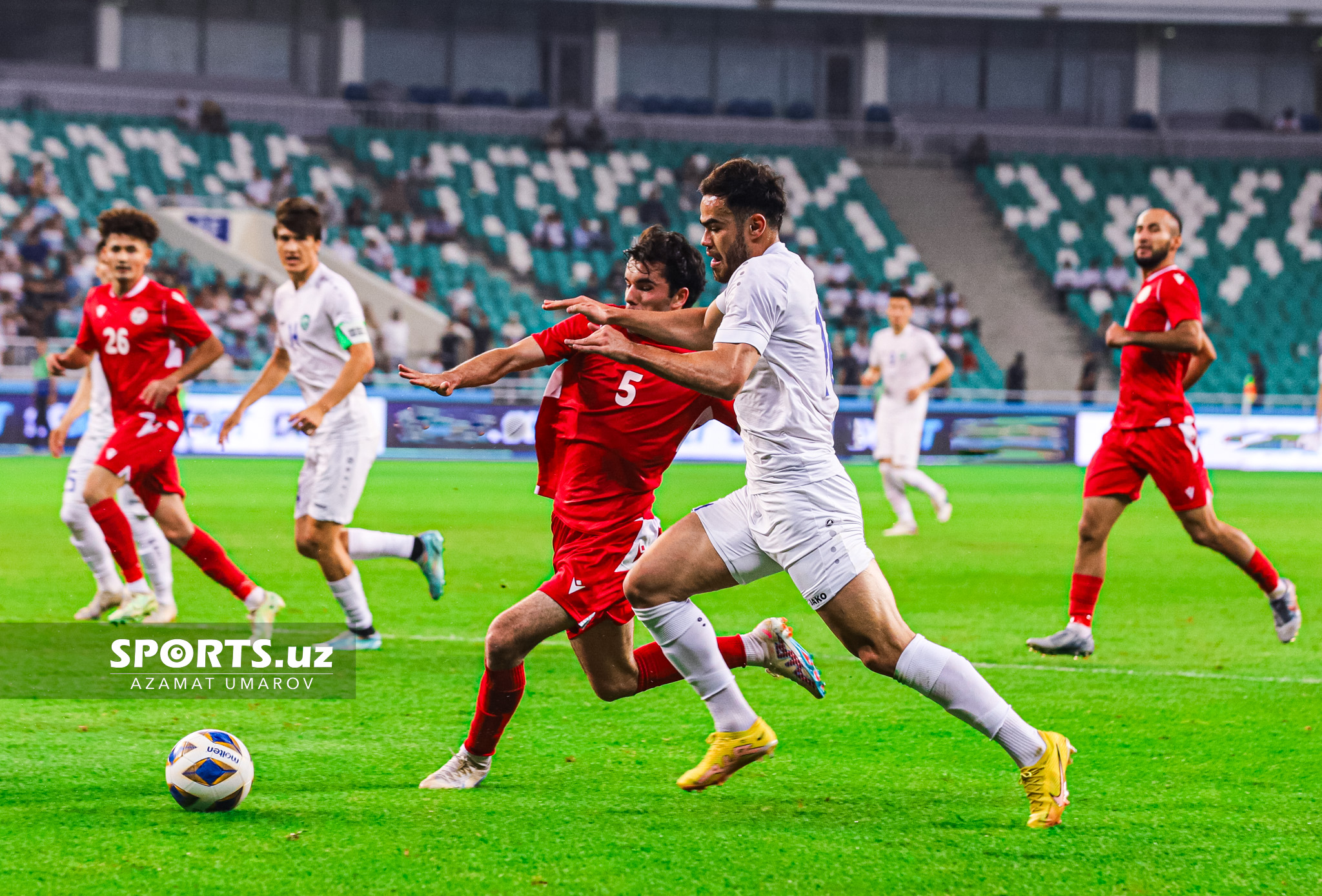 CAFA NC. Uzbekistan vs Tajikistan 5:1