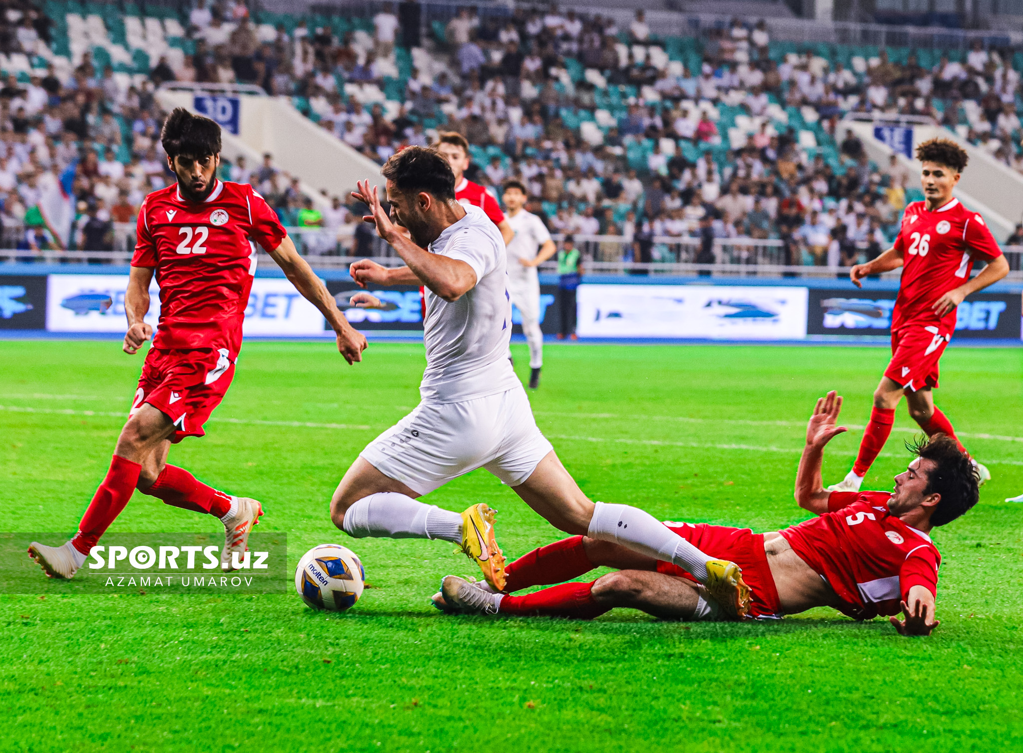 CAFA NC. Uzbekistan vs Tajikistan 5:1