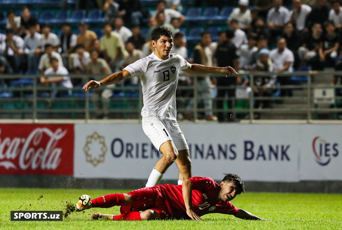 U23 saralash. Uzbekistan - Afghanistan 06.09.2023