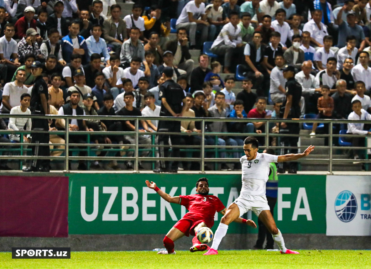 U23 saralash. Uzbekistan - Iran 12.09.2023