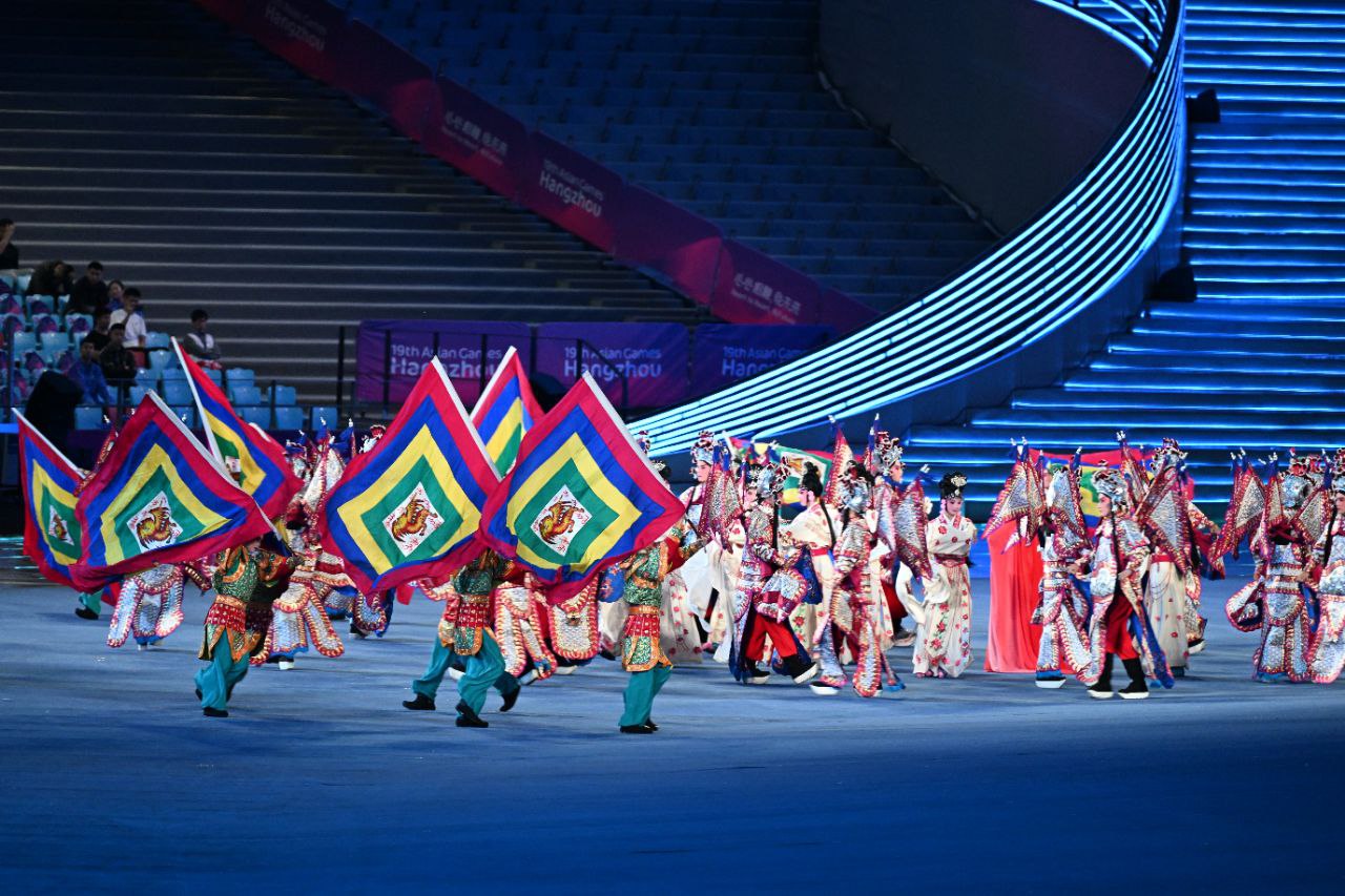 Осиё ўйинлари очилиш