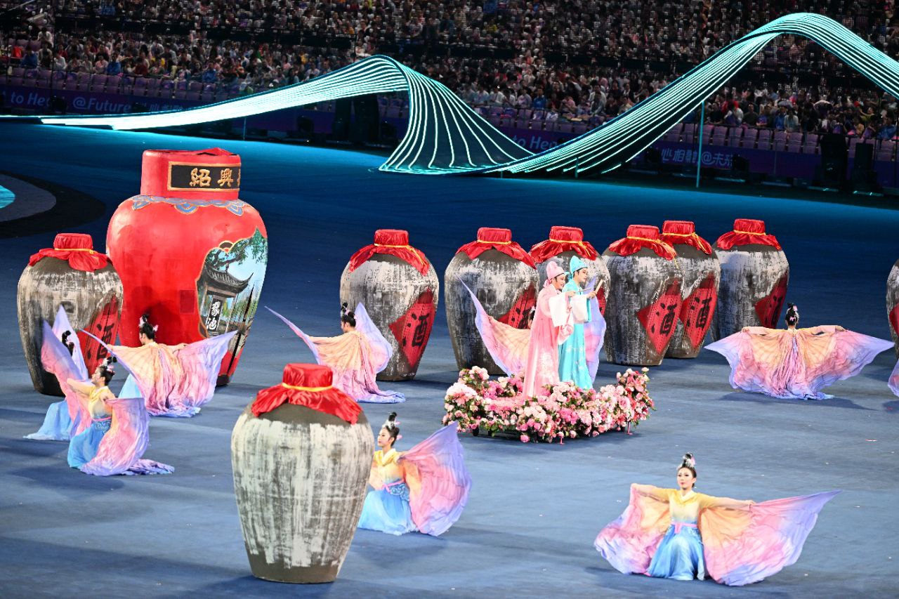 Осиё ўйинлари очилиш