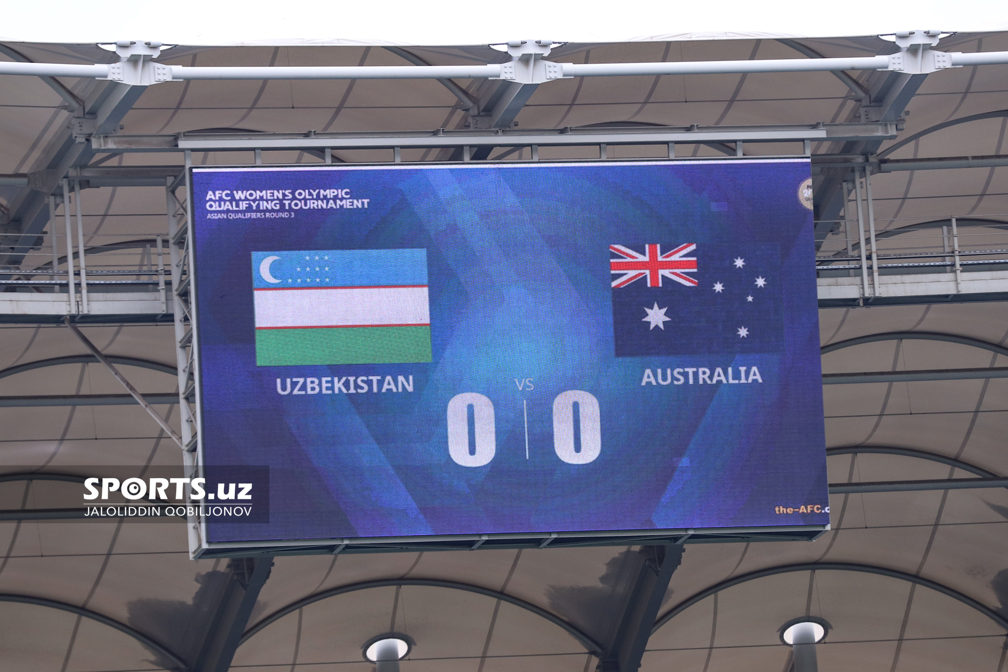 Uzbekistan - Australia W 24.02.2024