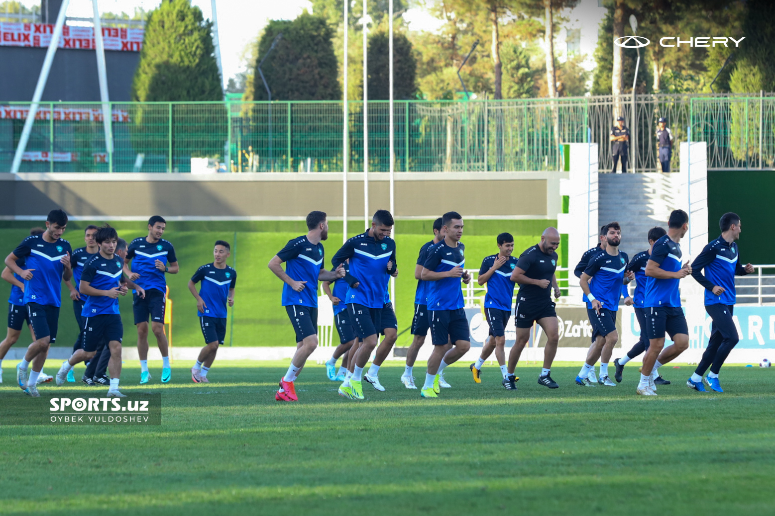 Uzbekistan national team. Trenirovka 02.09.2024