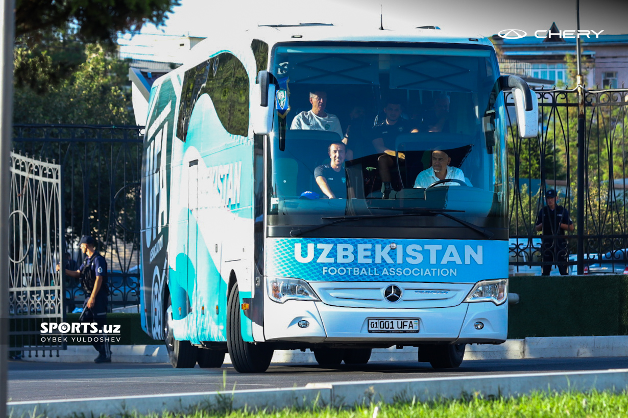 Uzbekistan national team. Trenirovka 02.09.2024
