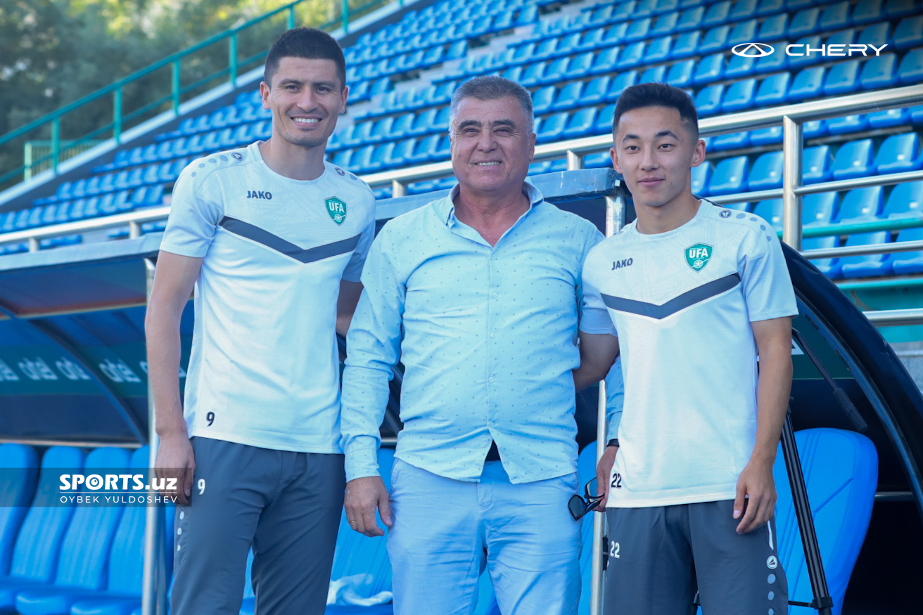 Uzbekistan national team. Trenirovka 03.09.2024