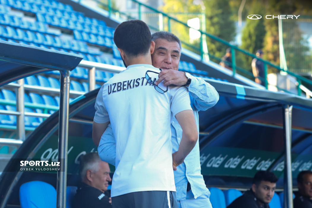 Uzbekistan national team. Trenirovka 03.09.2024