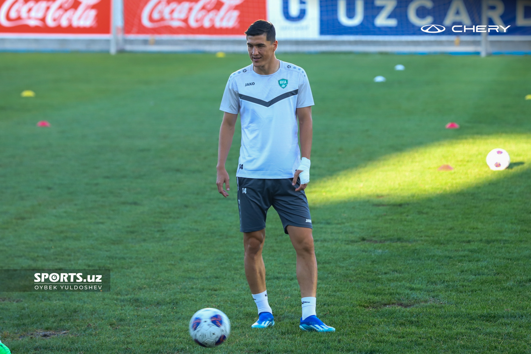 Uzbekistan national team. Trenirovka 03.09.2024