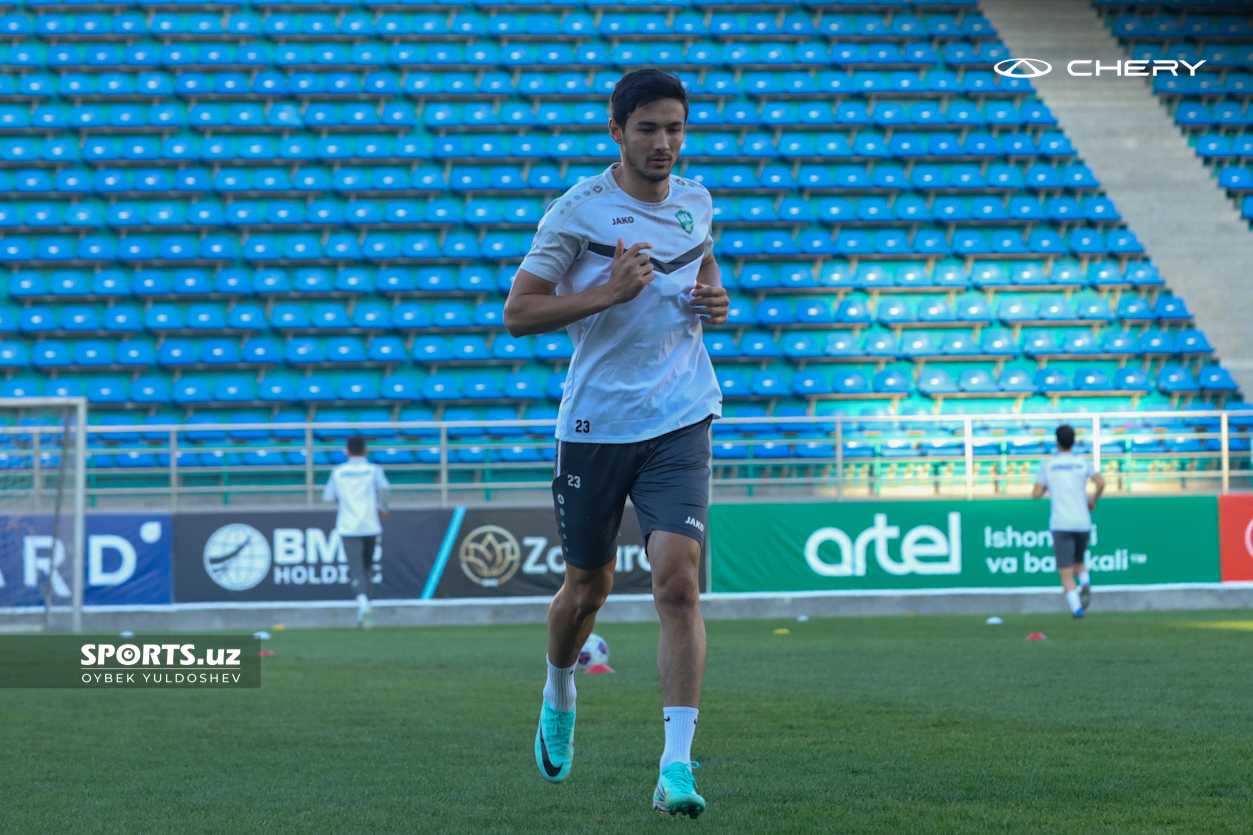 Uzbekistan national team. Trenirovka 03.09.2024