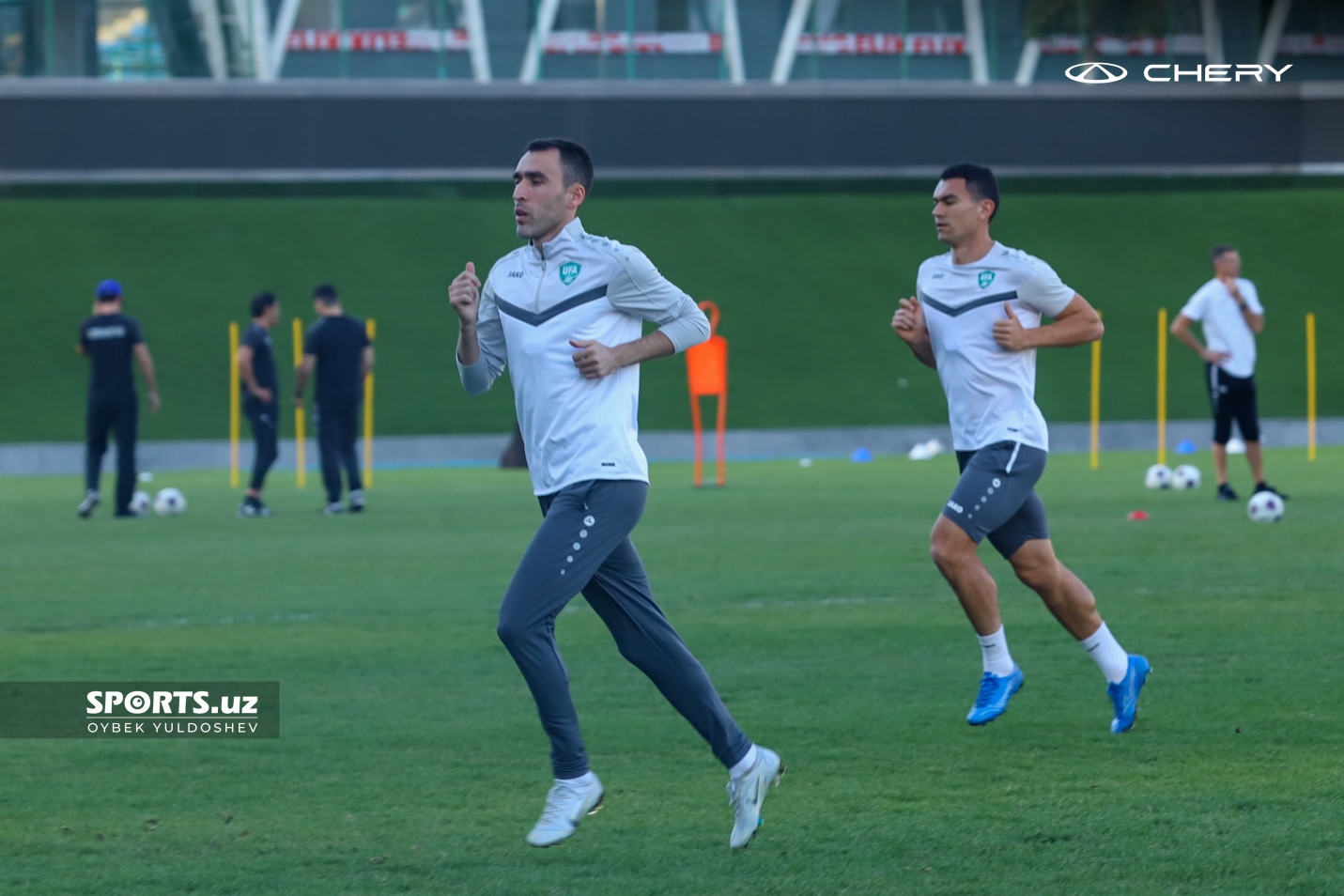 Uzbekistan national team. Trenirovka 03.09.2024