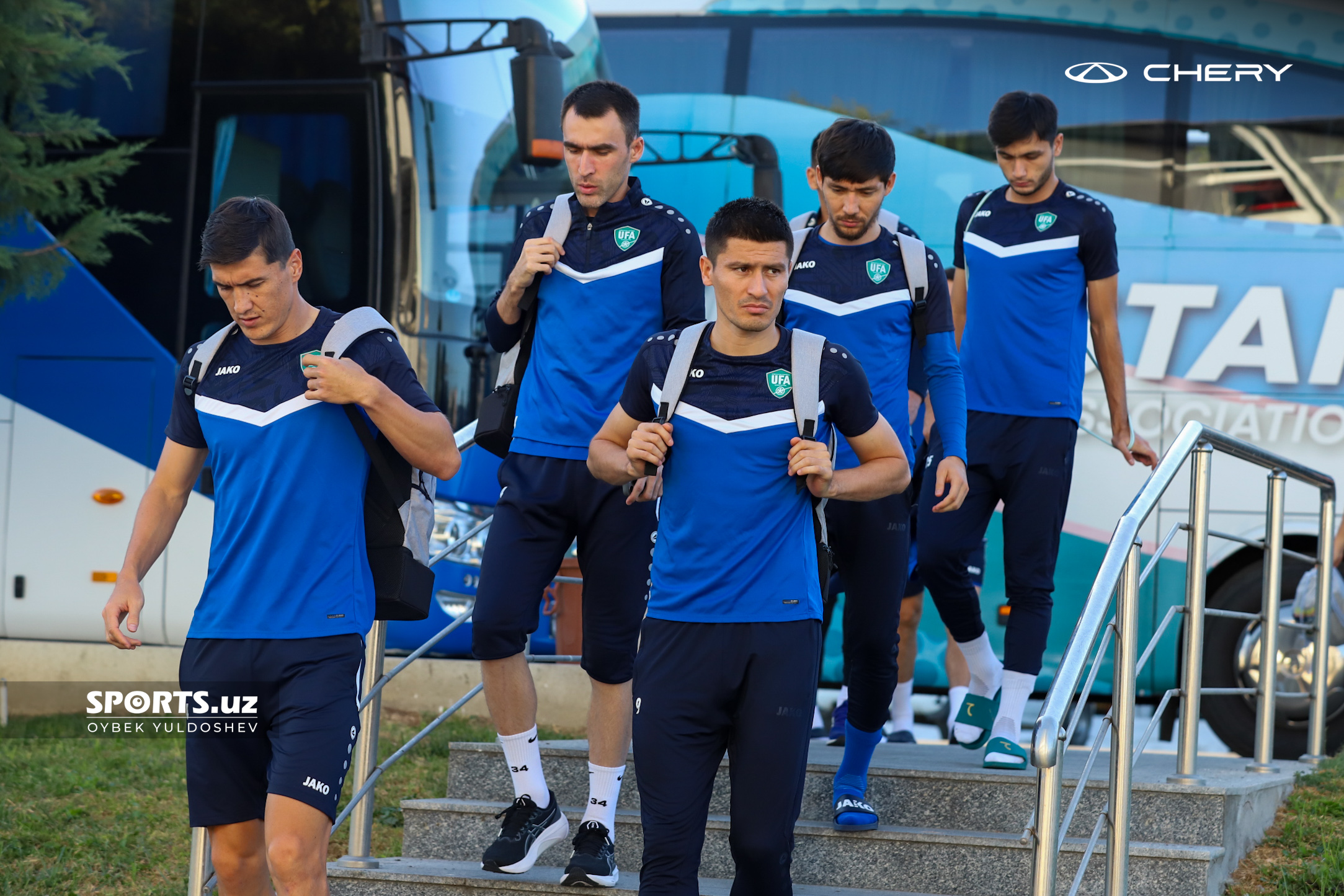 Uzbekistan national team. Trenirovka 07.09.2024