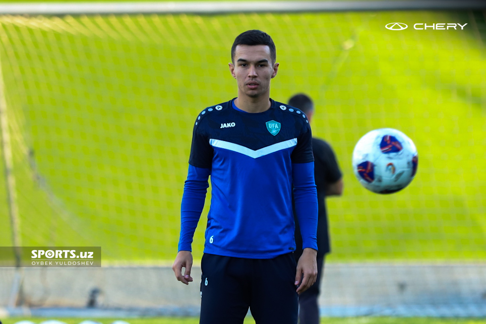 Uzbekistan national team. Trenirovka 07.09.2024