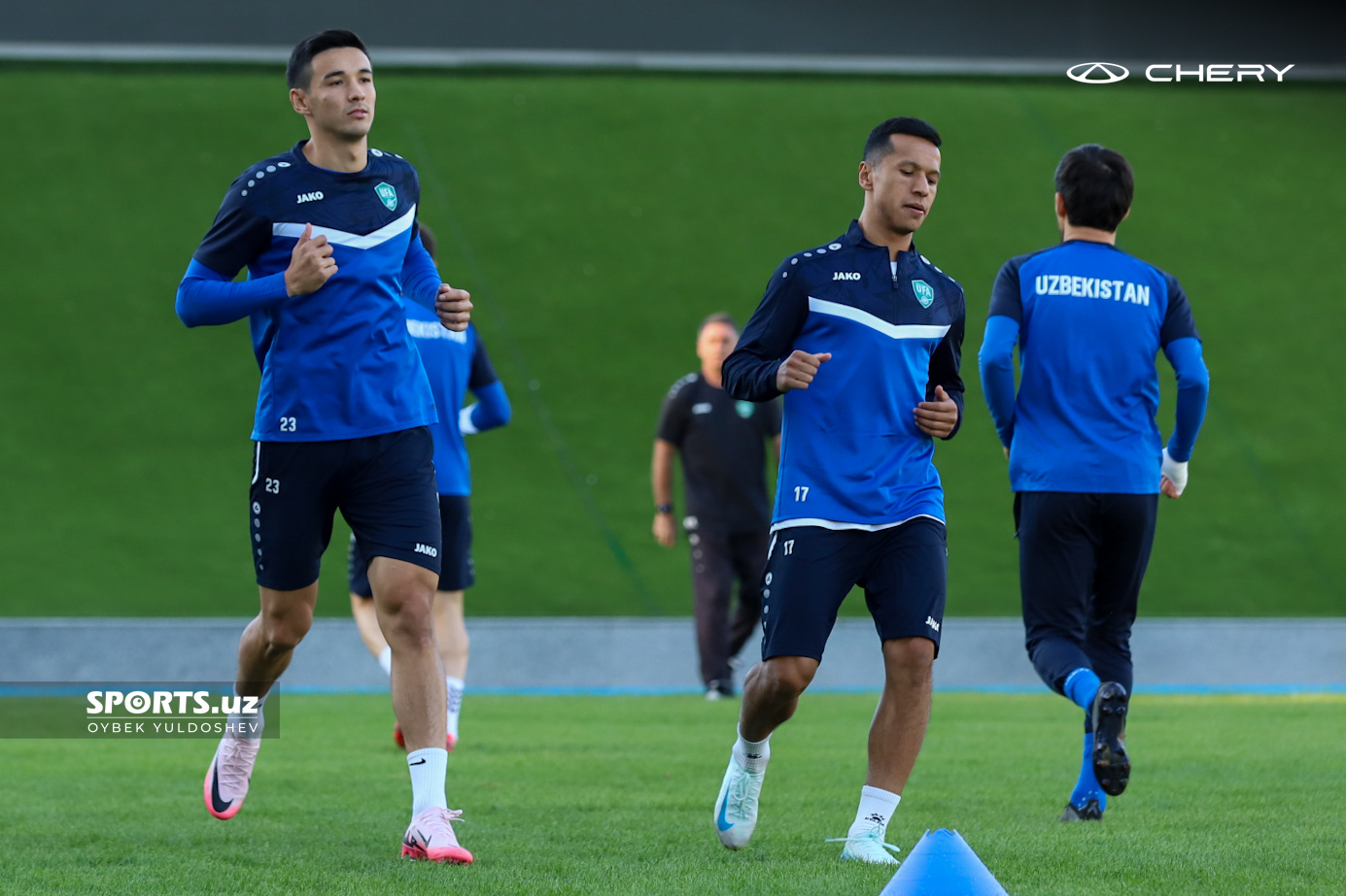 Uzbekistan national team. Trenirovka 07.09.2024