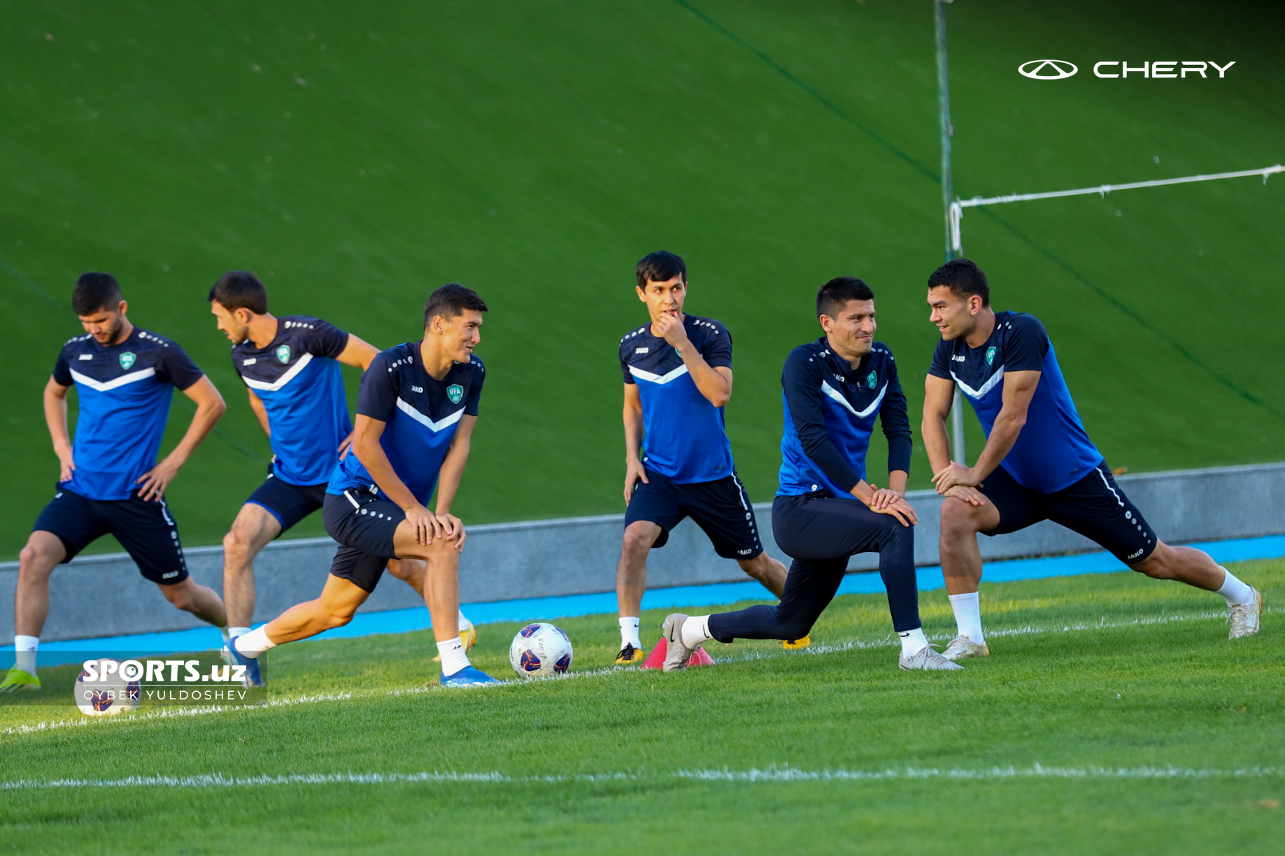 Uzbekistan national team. Trenirovka 07.09.2024