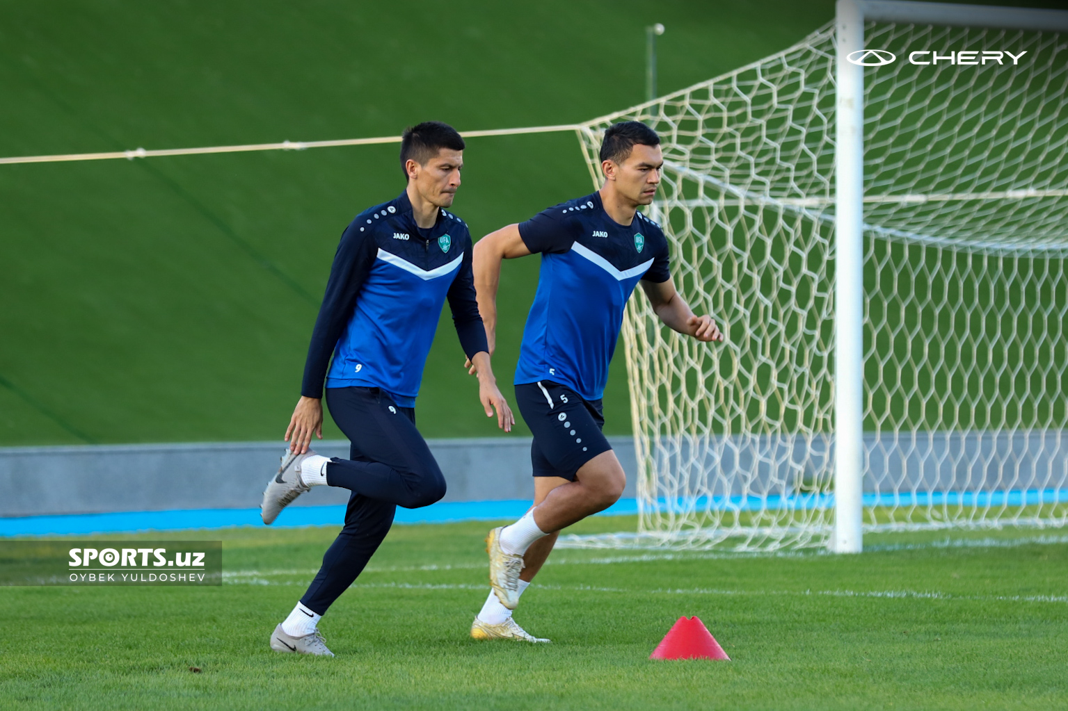 Uzbekistan national team. Trenirovka 07.09.2024